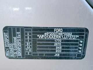 Llanta ford gn15-b2b ecosport 1.0 ecoboost 308433