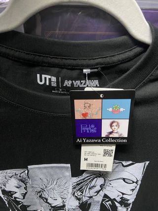 Camiseta Uniqlo Nana Ai Yazawa Talla M Black Stone