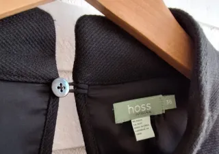 Vestido pichi negro de Hoss