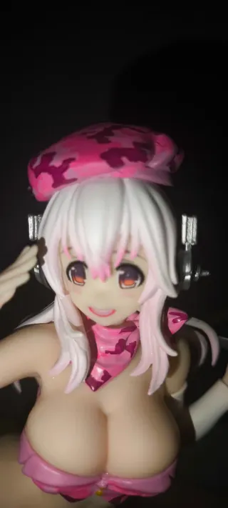 Super Sonico. Special Figure Military - Furyu