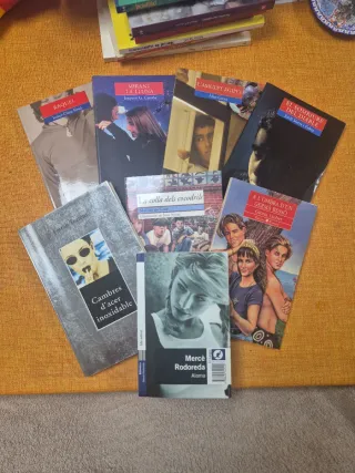 Colección de libros en valenciano