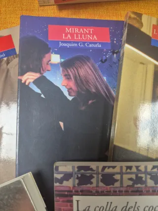 Colección de libros en valenciano