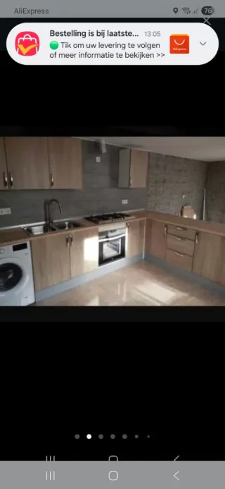 Muebles de Cocina Nuevos Madera Beige/Marrón