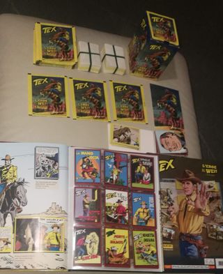 Collezione Tex: figurine e albi