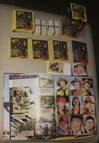 Collezione Tex: figurine e albi