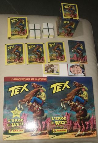 Collezione Tex: figurine e albi