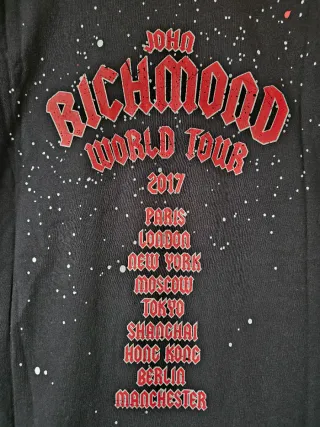 John Richmond World Tour 2017 limited edition