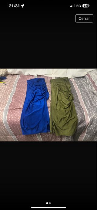 Faldas largas fluidas (2 unidades)