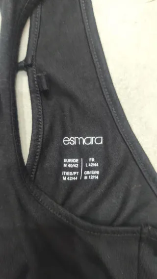 Mono corto tirantes negro