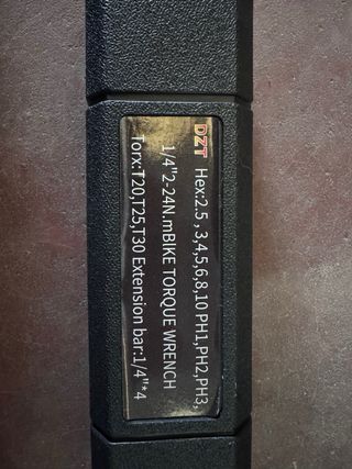 Juego Llaves Dinamométricas Bicicleta