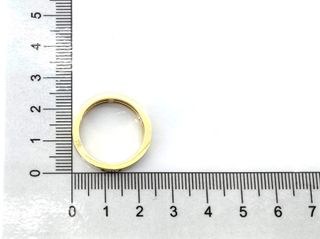 alianza oro 18k con circonita