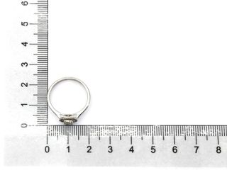 sortija oro 18k con piedra con diamante,topacio