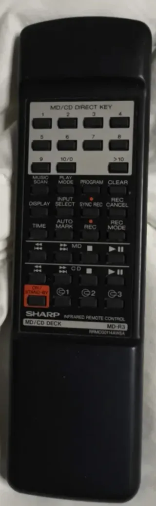 Reproductor 3 CDs música y Minidisk