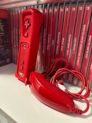 Mando Wii MotionPlus Inside ORIGINAL + Nunchuck