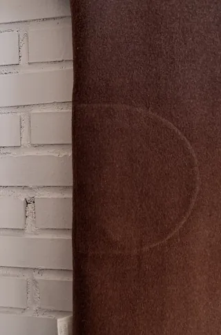 Vestido pichi lana Hoss Intropia marrón