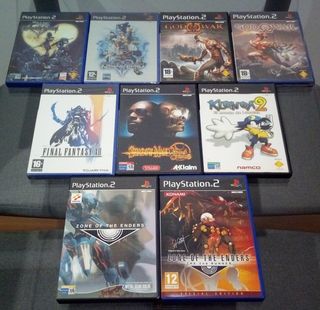 6º Lote de 9 juegazos de PlayStation 2 (PS2)