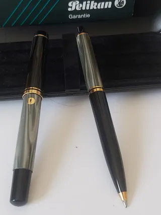 Juego Pluma y Bolígrafo Pelikan Old Style. "NUEVA"