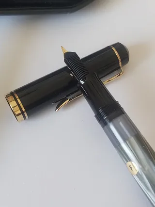 Juego Pluma y Bolígrafo Pelikan Old Style. "NUEVA"