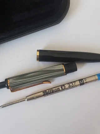 Juego Pluma y Bolígrafo Pelikan Old Style. "NUEVA"