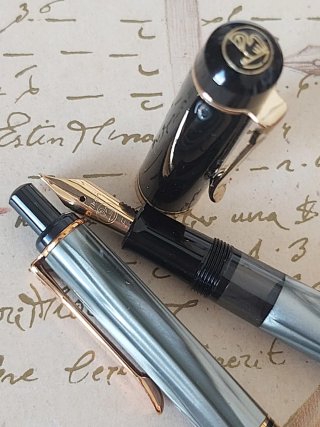Estilográfica y boligrafo M200 "Pelikan" Old  Styl