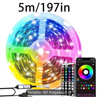 Luces LED Tira RGB Control Remoto y App