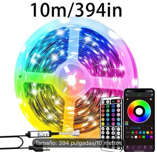 Luces LED Tira RGB Control Remoto y App