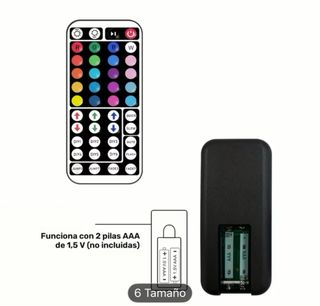 Luces LED Tira RGB Control Remoto y App
