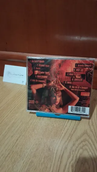 CD Taylor Swift The Life of a Showgirl Novo