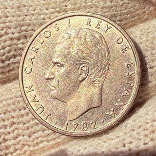 Moneda 100 Pesetas 1982 Juan Carlos I
