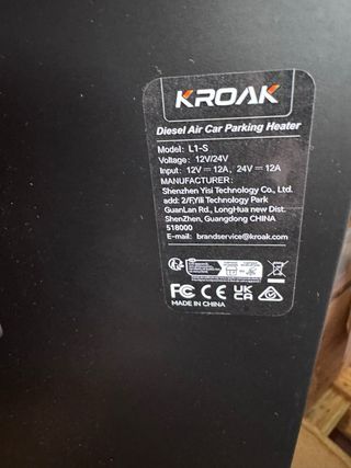 Calentador diésel KROAK 12V/24V