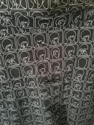 Camicia The Beatles serigrafia nera