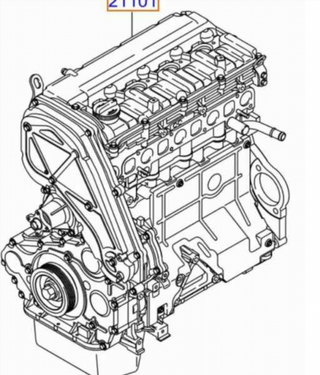 4CB DESPIECE MOTOR HYUNDAI H 1