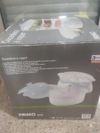 Cocedora a vapor Primo SK2S