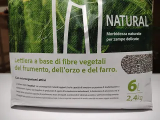 Lettiera naturale per gatti 5+1 GRATIS