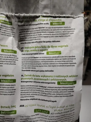 Lettiera naturale per gatti 5+1 GRATIS