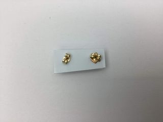 pendientes oro 18k con piedra con circonita