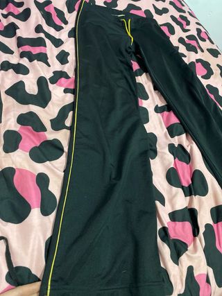 Pantalón chándal campana tiro bajo mujer S