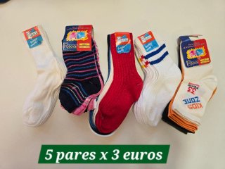 Calcetines tobilleros  38/42 Y niñ@