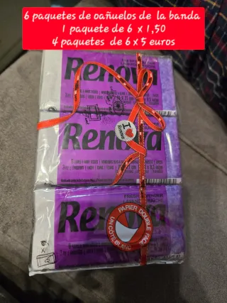 Pañuelos Renova Lavanda 6 paquetes