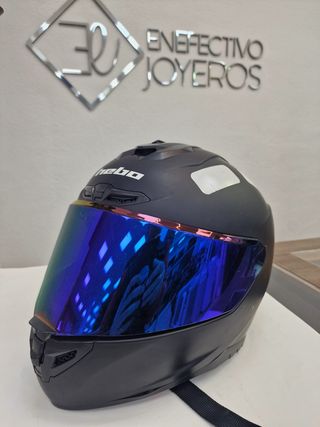 Casco Integral Hebo Hr P 01 Sepang Talla L59-60 Negro