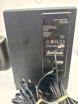 Sonido ALTAVOCES 2.1 Negro Z313