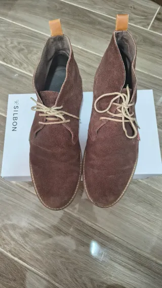 Botas de piel hombre Silbon marrones
