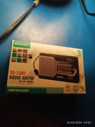 Radio SODANY TS-1301 AM/FM Mini