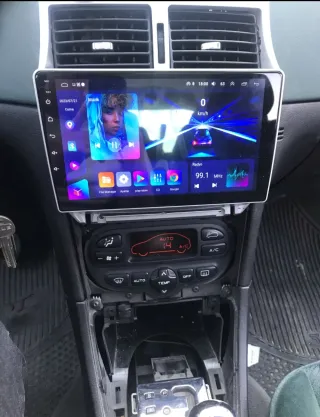 Rádio 4/64GB Peugeot 307 Android 14 com GPS (Novo)