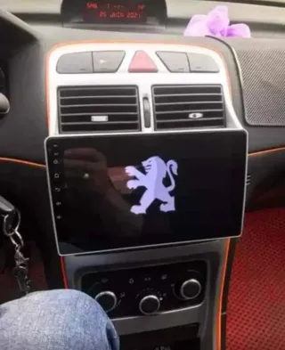 Rádio 4/64GB Peugeot 307 Android 14 com GPS (Novo)