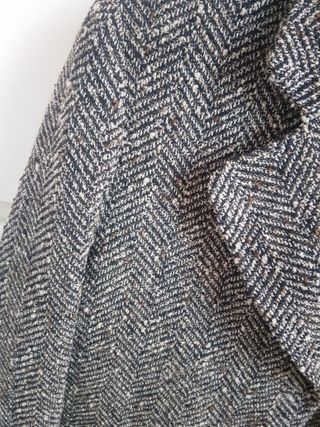 Giacca Blazer Vintage Spina di Pesce 100% Lana M