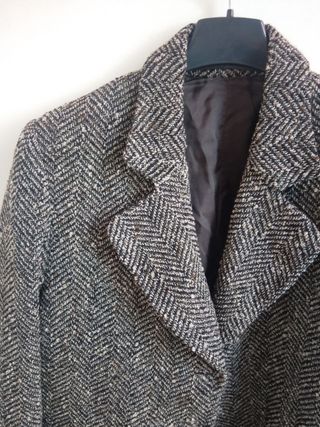 Giacca Blazer Vintage Spina di Pesce 100% Lana M