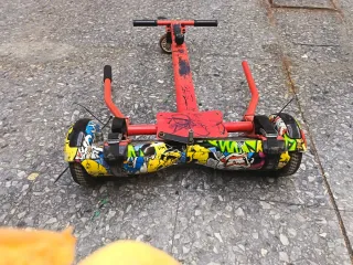 Patin eléctrico con ruedas personalizadas