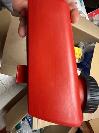 Depósito pistola chorro arena