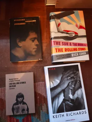 Libros de música rock . Dylan, Stones, Bowie